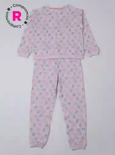 Pijama Frawings Hvt G Rosa 6 V25