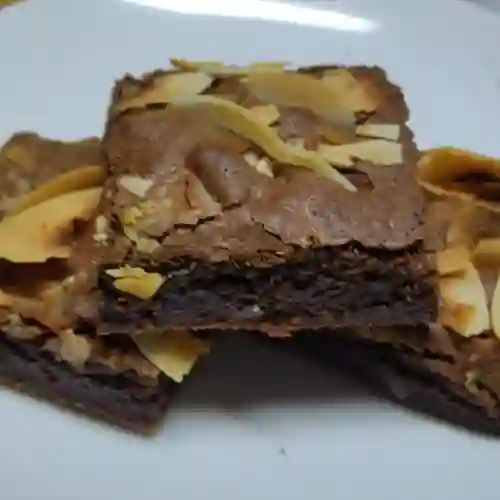 Brownie de Coco con Chocolate Belga
