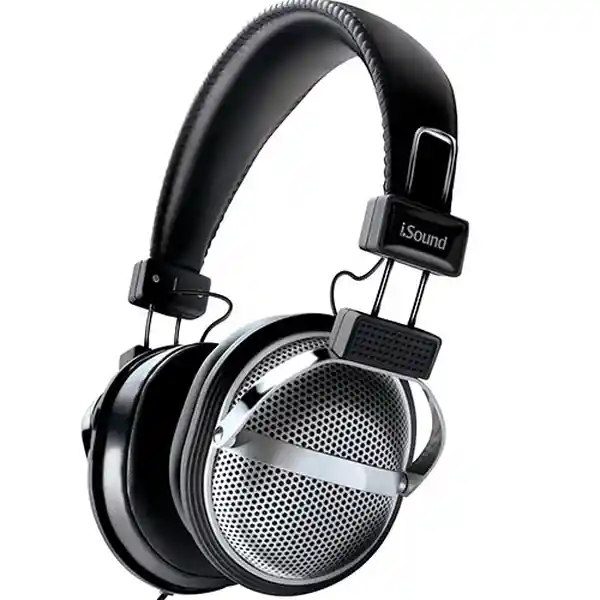 Isound Audífonos Over Ear HM-270 Black/Silver DGHP-5526