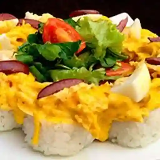 Roll Nikkei Ají de Gallina