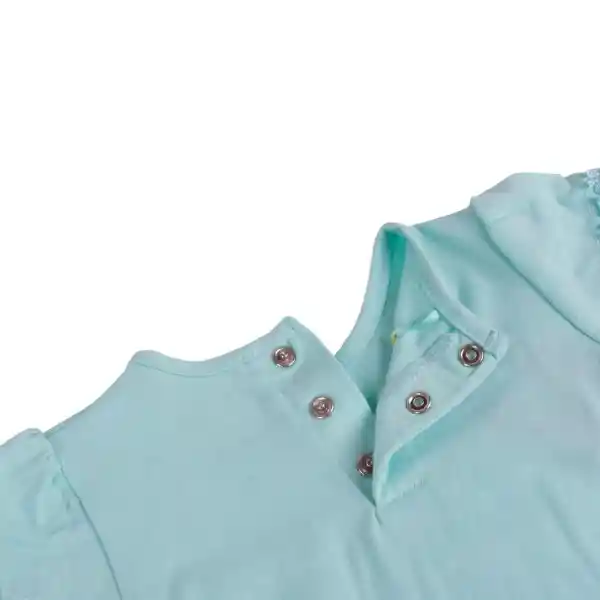 Polera Bebé Niña Menta Talla 3 A Pillín