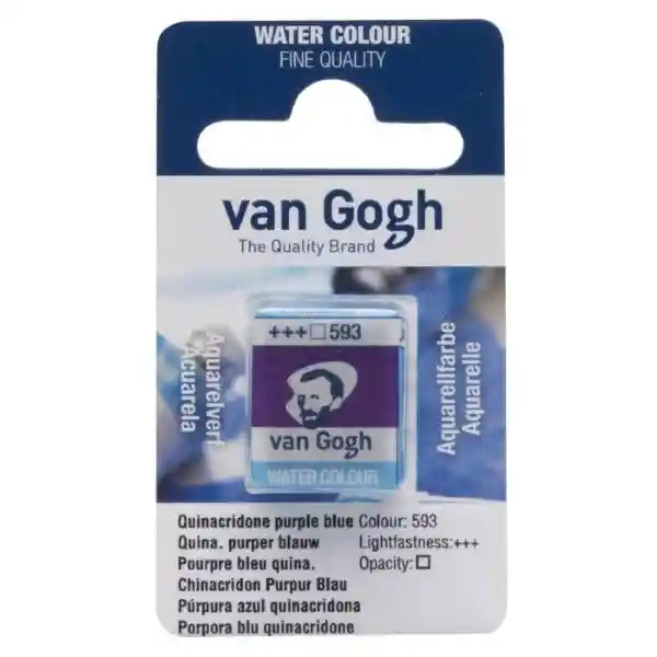 Van Gogh Acuarela Pan Purpura Azul Quina