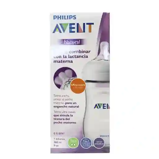 Avent Mamadera Natural 260 mL