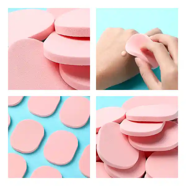 Paquete de Esponjas Para Maquillaje Ovaladas Miniso