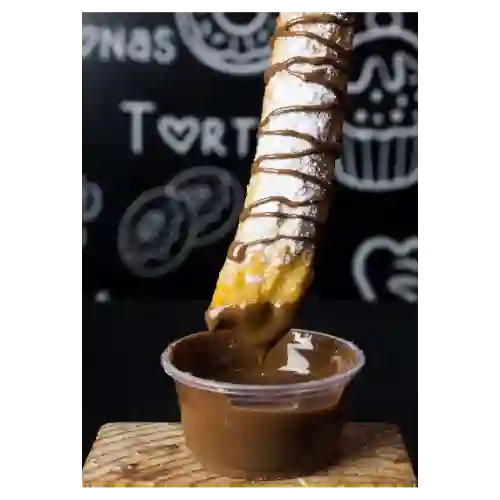 Churro Relleno de Nutella