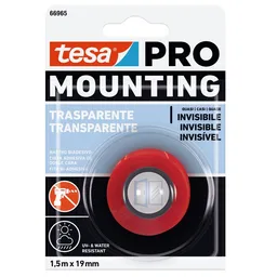 Tesa Cinta Doble Contacto Transparente Pro 19 mm x 1.5 m