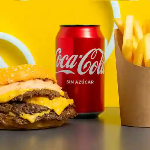 Combo astro cheeseburger triple