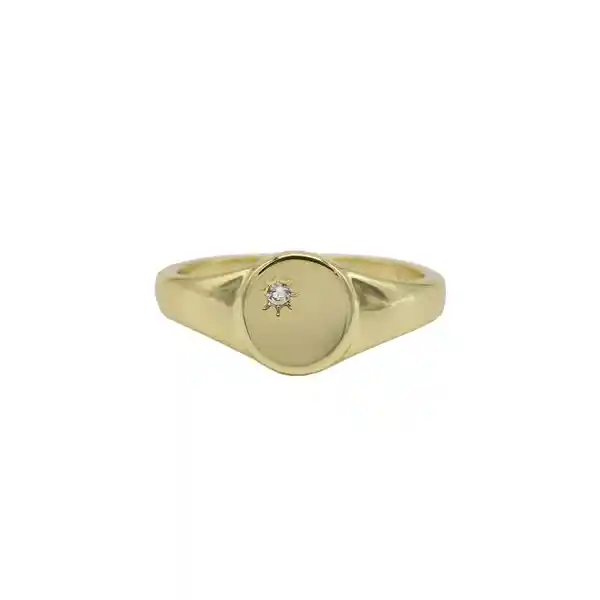 Anillo Kenia Baño de Oro Talla 6 Noa Joyas