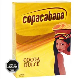 Copacabana Chocolate Cacao Dulce