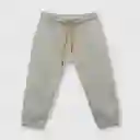 Pantalón de Bebé Niño Buzo Gris Melange Talla 24M Colloky