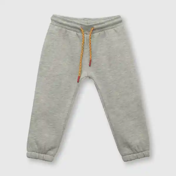 Pantalón de Bebé Niño Buzo Gris Melange Talla 24M Colloky