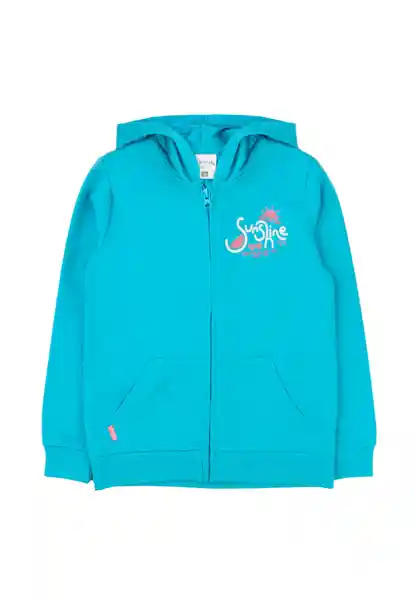 Polerón Niña Day to Day Kids Turquesa 04 741