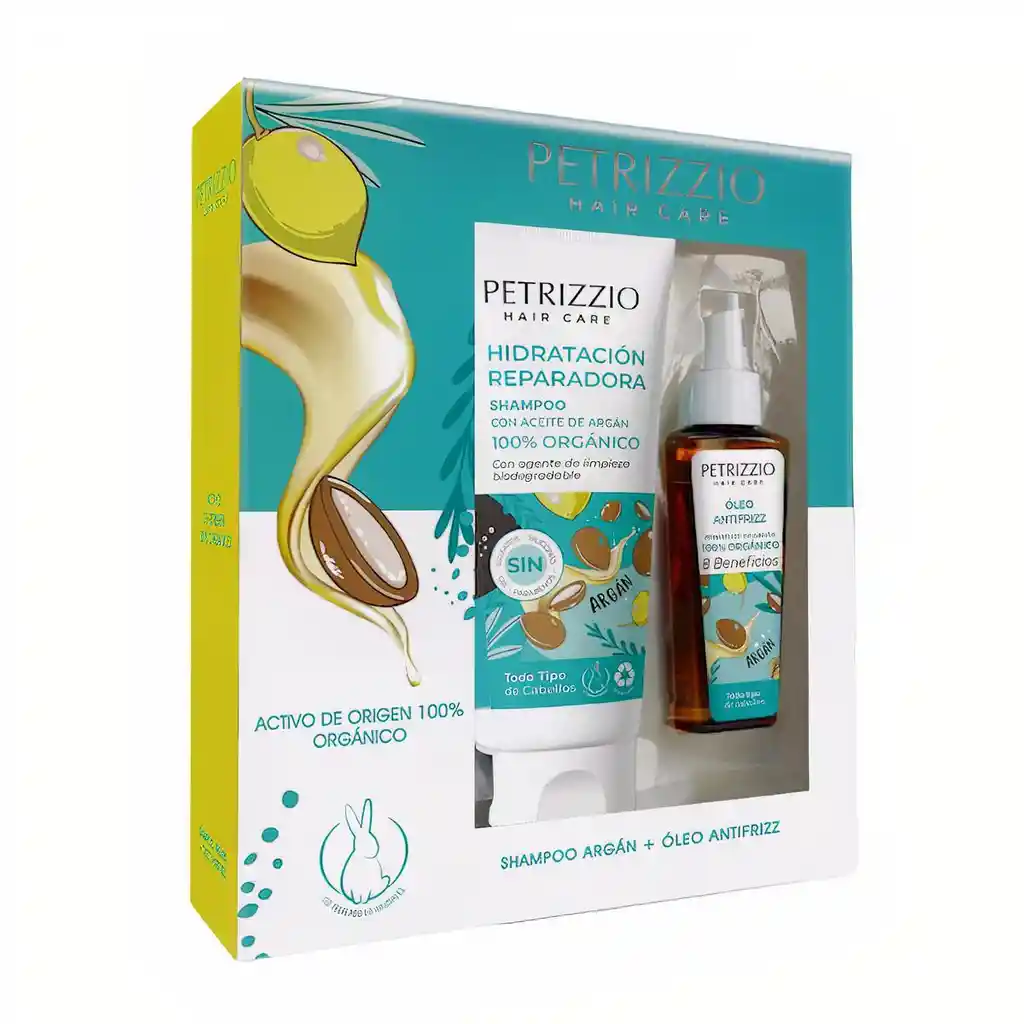 Petrizzio Shampoo Argan + Oleo Anti Frizz