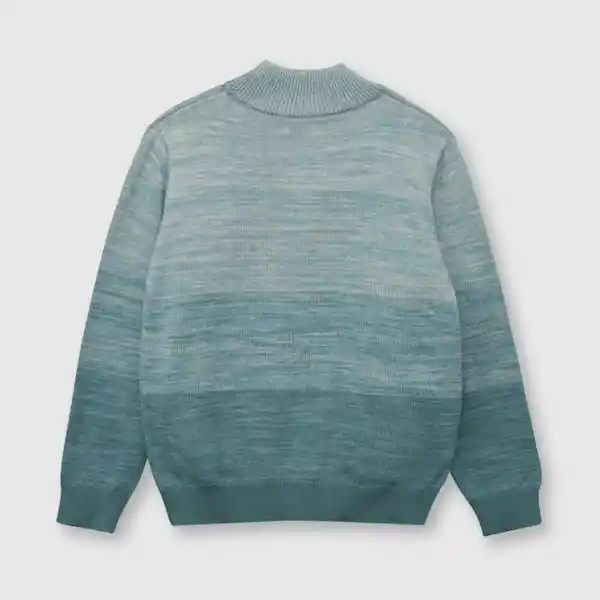 Sweater Degradado de Niño Color Jade Talla 12A Colloky