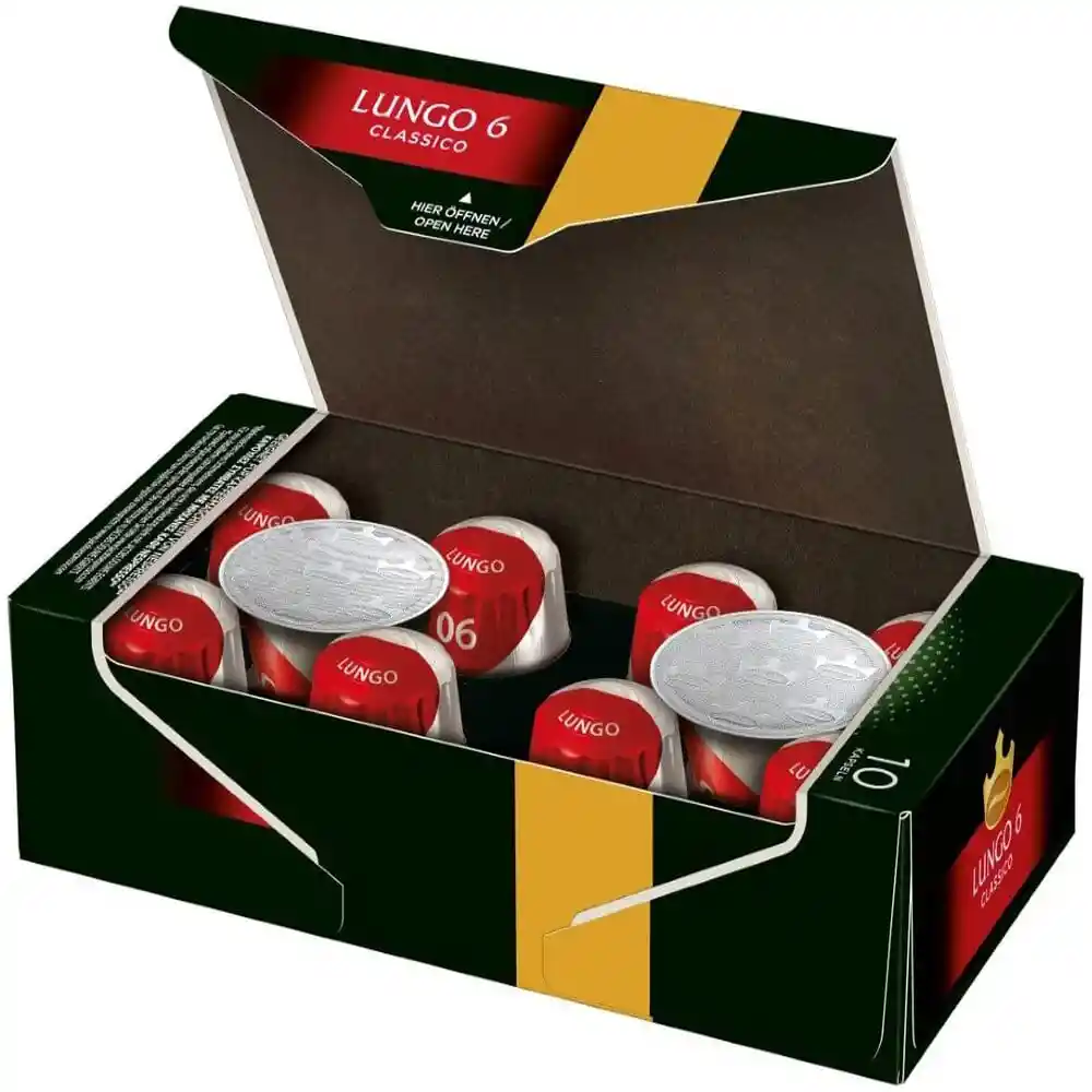 Jacobs Cafe Caps Lungo Clasico