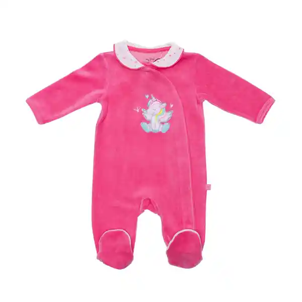 Osito Plush Bebe Niña Fucsia Pillin 1 M