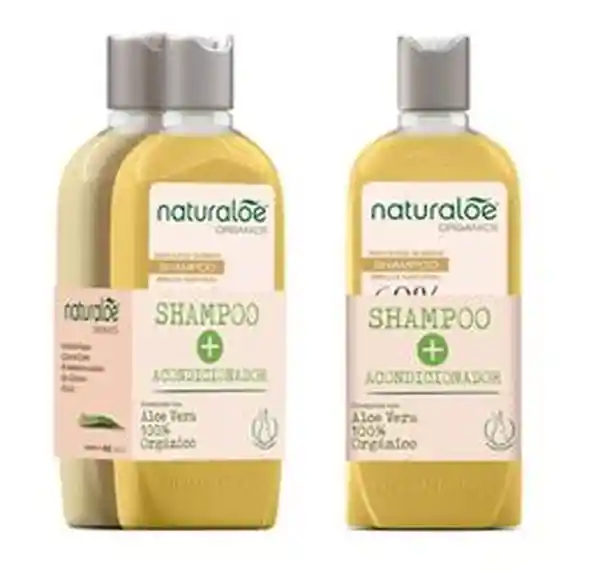 Naturaloe Kit Shampoo Con Reflejos + Acondicionador