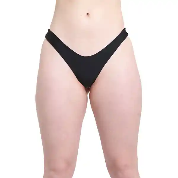 Bikini Culote Sin Costura Negro Talla S Samia