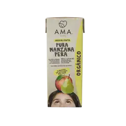 Ama Jugo de Fruta Pura Manzana y Pera Orgánico