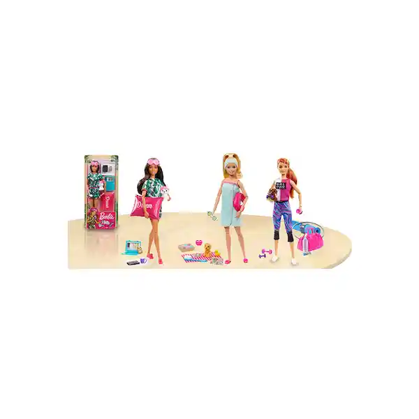 Barbie Muñeca Fashionista + Accesorios Variedad de Diseños