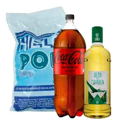 Combo Alto Del Carmen 35 & Coke 3 L
