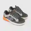 Zapatillas Luces Skate 90 Mickey Rock Niño Gris Talla 37 Colloky