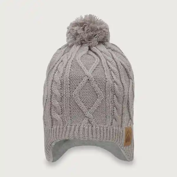 Gorro Melange de Niño Gris Talla S Opaline