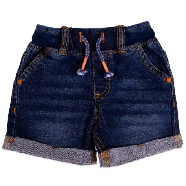 Short Bebé Niño Denim Pillín Talla 12 M