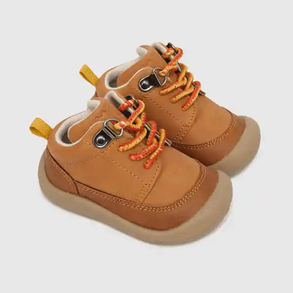 Botines Gt Boy Café Rojizo No. 19 240102 Colloky