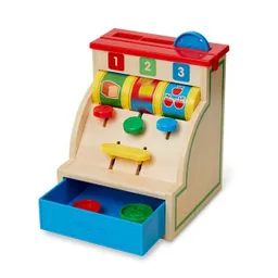 Melissa And Doug Juguete de Madera Caja Registradora