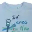 Polera Bebe Niño Celeste Pillin 12 M