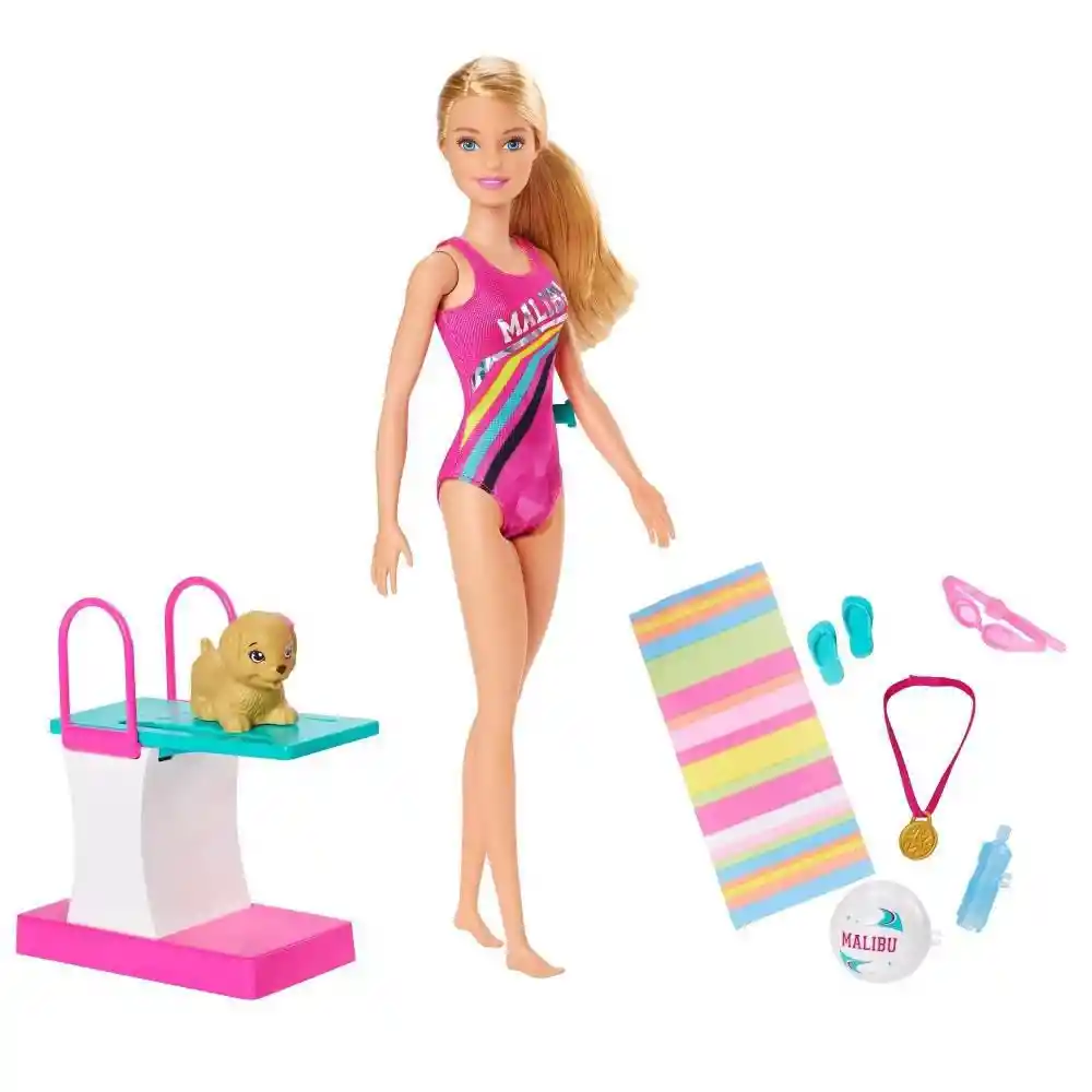 Barbie Juguete Barbie Dreamhouse Adventures Barbie Nadadora