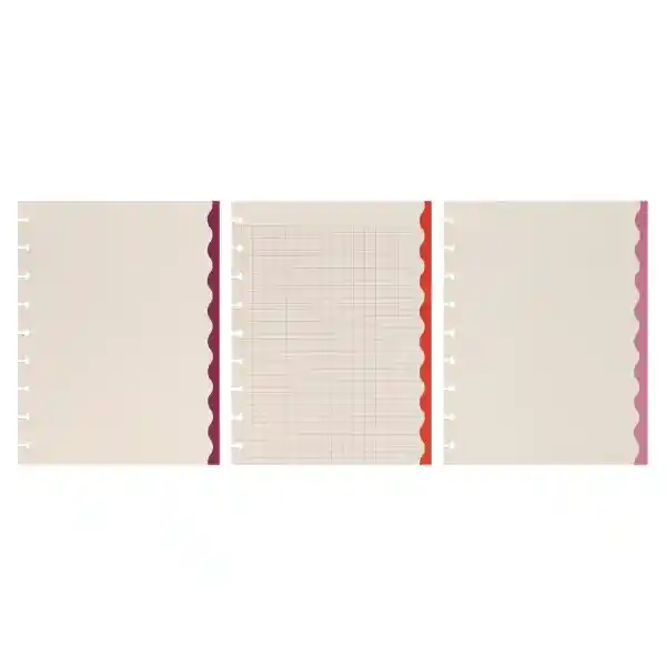 Hoja de Repuesto A5 Cuaderno Con Discos Surtidos Casaideas