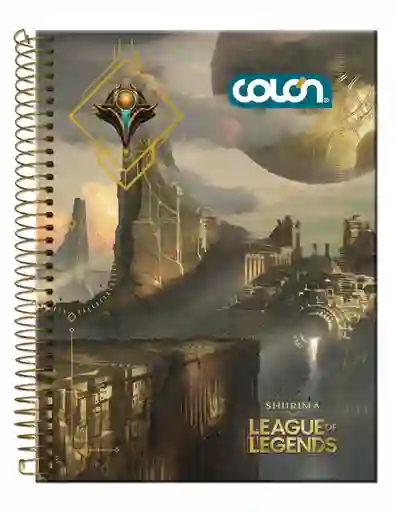 Colón Cuaderno Top League of Legends 150 Hojas 7 mm