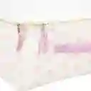 Organizador de Tela Con Cierre Rosa 35 x 35 x 16 cm