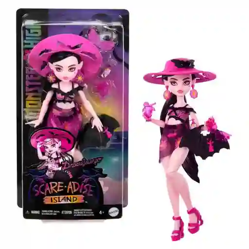 Monster Muñeca High Isla Del Terror Draculaura - HRP66