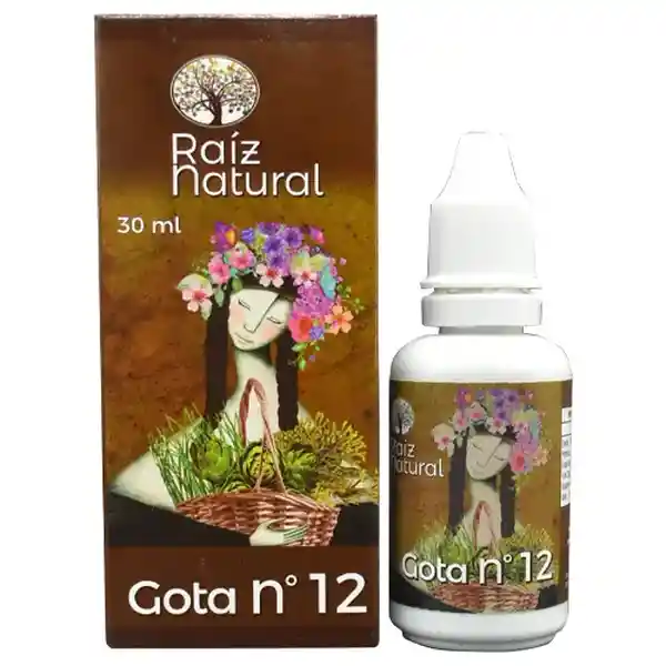 Raíz Natural Suplemento Alimentario Desintoxicación Gota N° 12