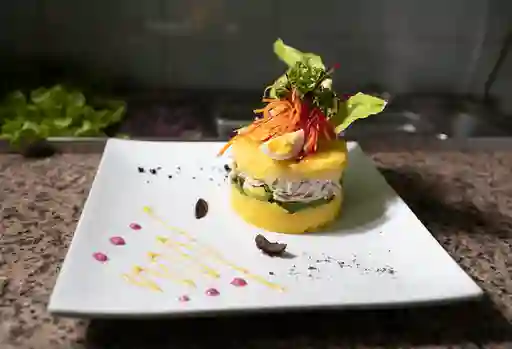 Causa Limeña de Pollo