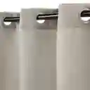 Set Cortina Texturada Con Ojetillo 140 x 240 cm Casaideas