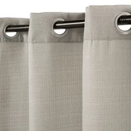 Set Cortina Texturada Con Ojetillo 140 x 240 cm Casaideas
