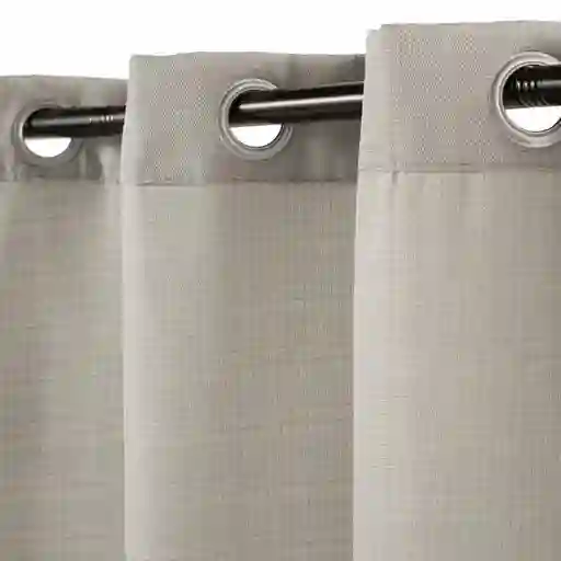 Set Cortina Texturada Con Ojetillo 140 x 240 cm Casaideas