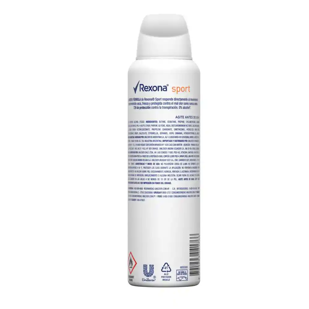 Rexona Desodorante Sport en Spray