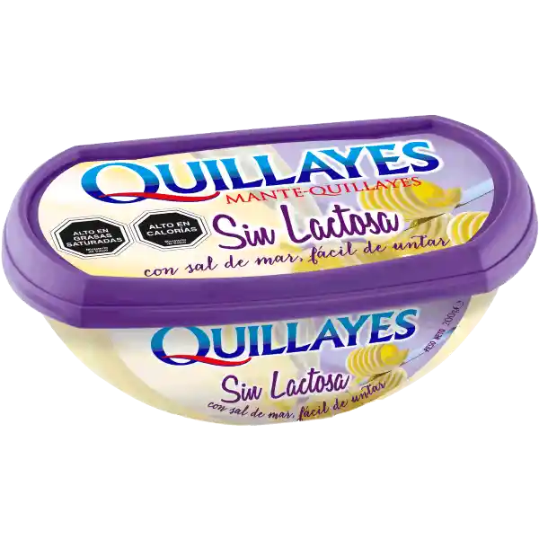 Quillayes Mantequilla Sin Lactosa