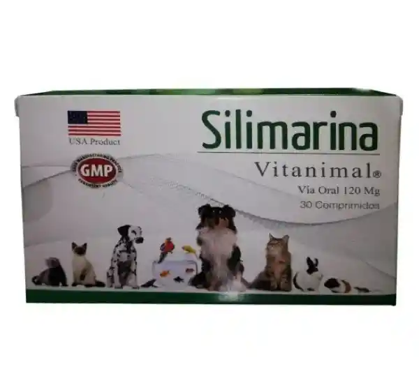 Vitanimal Mascota Silimarina (120 mg)