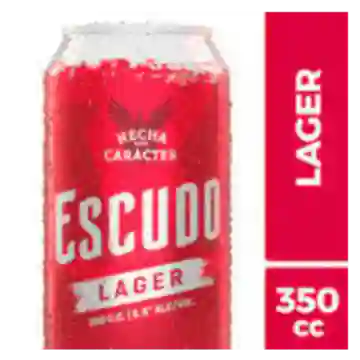 Cerveza Escudo Lata 350 Cc