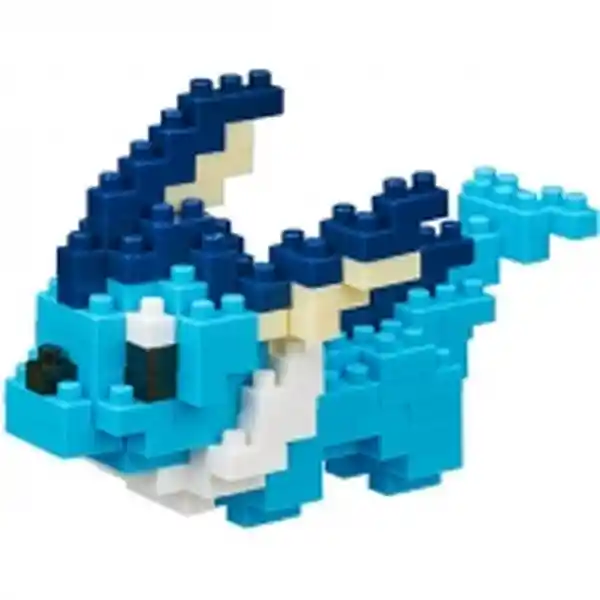 Figura Vaporeon Pokémon Nanoblock Series