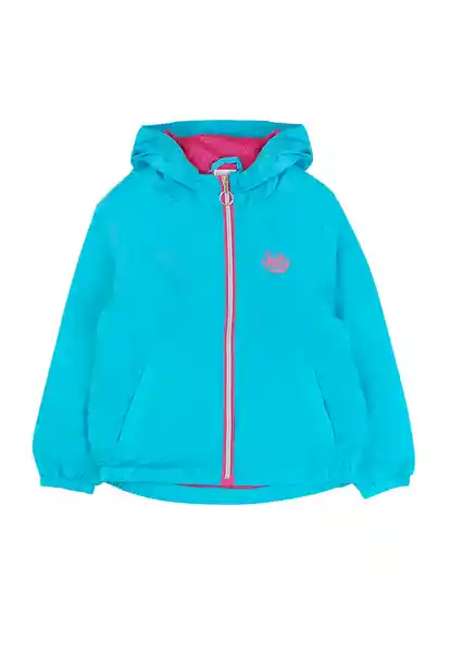 Chaqueta Cortaviento Junior Day to Day Niña Turquesa 10 789