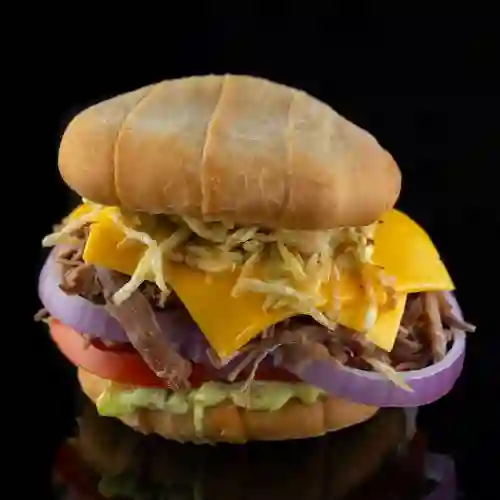 Tequeburger + Papas + Bebida 220ml