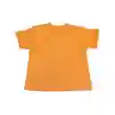 Polera Bebe Niño Naranja Pillin 9 M