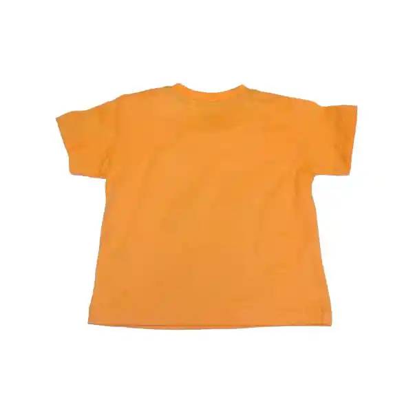 Polera Bebe Niño Naranja Pillin 9 M